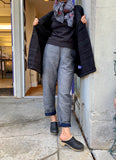Light Indigo Kanya quilted pants | Tonlé