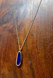 Freeform Australian Blue Opal Necklace | Melissa Joy Manning