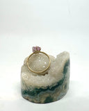 14K Gold Handcrafted Montana Sapphire Ring | Variance Objects