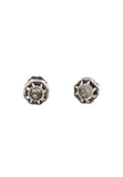 Small Silver Octagon Earrings | Lauren Wolf