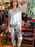 Cross Back Linen Tank | Margaret O'Leary