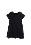 Thai Crinkle Cotton Cap Sleeve Dress w/ Stripe