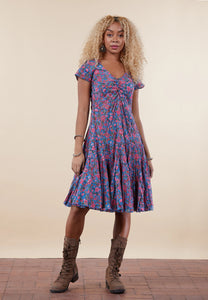 Paloma Dress in Jada Floral | Trade Cloth