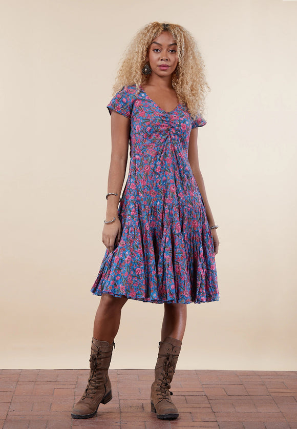 Paloma Dress in Jada Floral | Trade Cloth