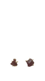 14k Yellow Gold Small Ruby Studs | Variance Objects