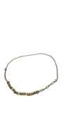 A-Symmetrical Mixed Metal with Pave Gemstones Necklace | Susan Monosson