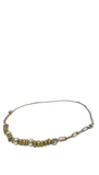 A-Symmetrical Mixed Metal with Pave Gemstones Necklace | Susan Monosson