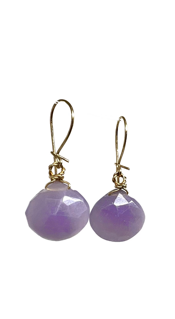 Drops of Purple Topaz Earrings | Susan Monosson