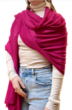 Handmade 100% Cashmere Poncho Scarf | Dolma