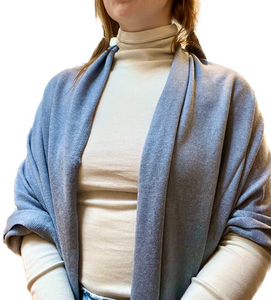 Handmade 100% Cashmere Poncho Scarf | Dolma