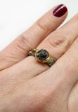 Rose Cut Black Diamond Ring | Variance Objects