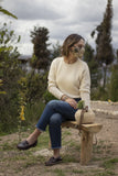 Warmi Crop Alpaca Sweater | YANAWARA