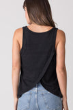 Cross Back Linen Tank | Margaret O'Leary