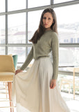Warmi Crop Alpaca Sweater | YANAWARA
